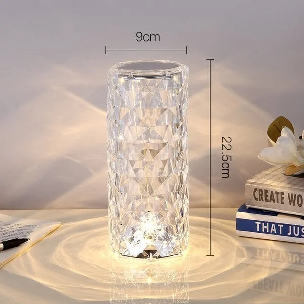 Load image into Gallery viewer, Crystal Rose Lamp
